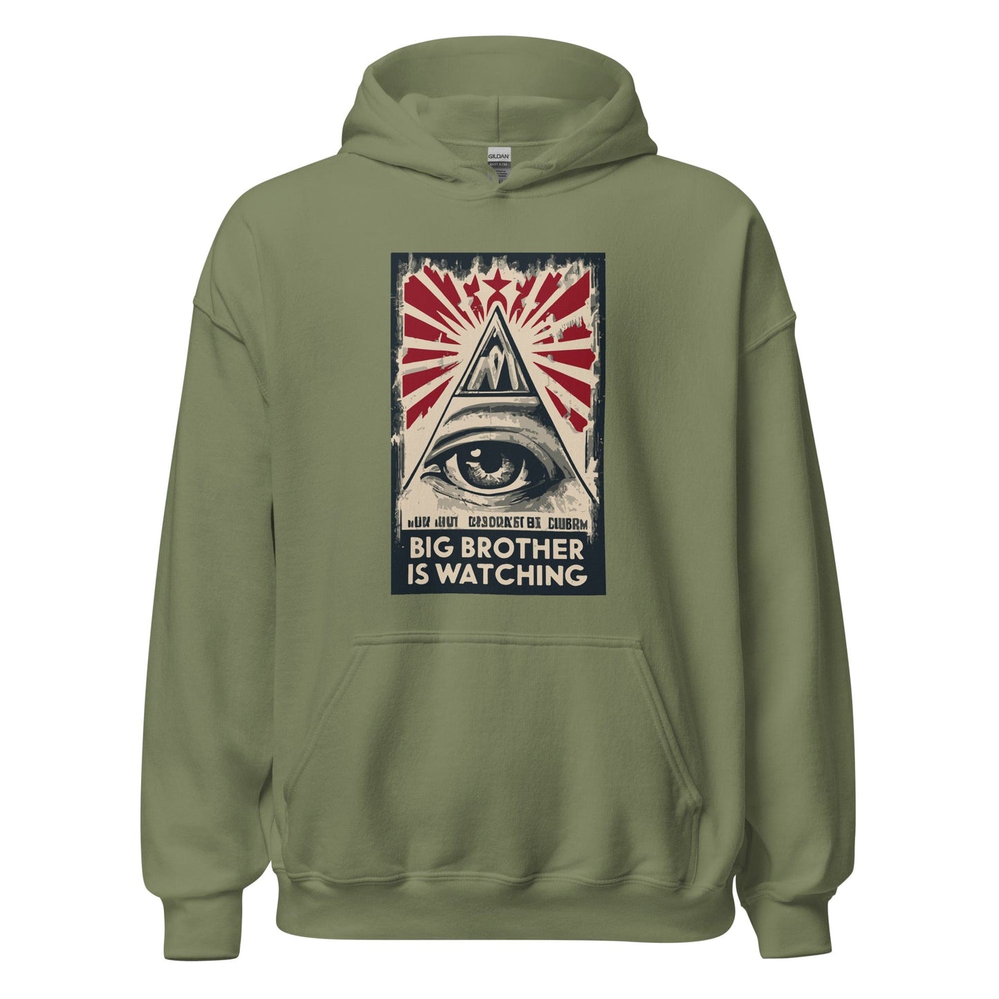 Unisex Hoodie Military Green / S