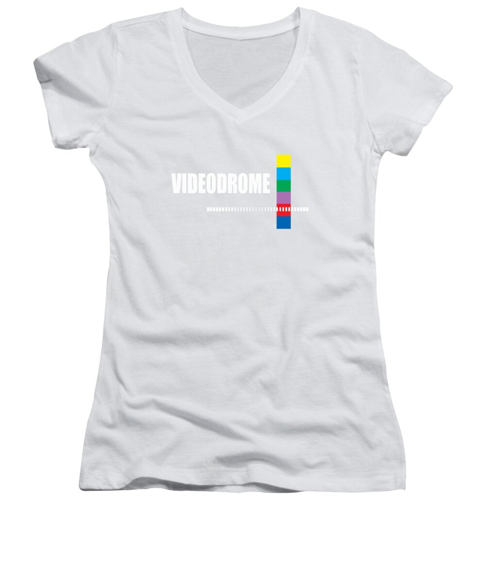 Videodrome - Women's V-Neck