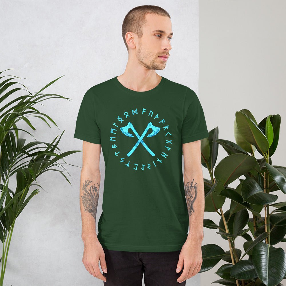 Viking Axes and Runes T-shirt