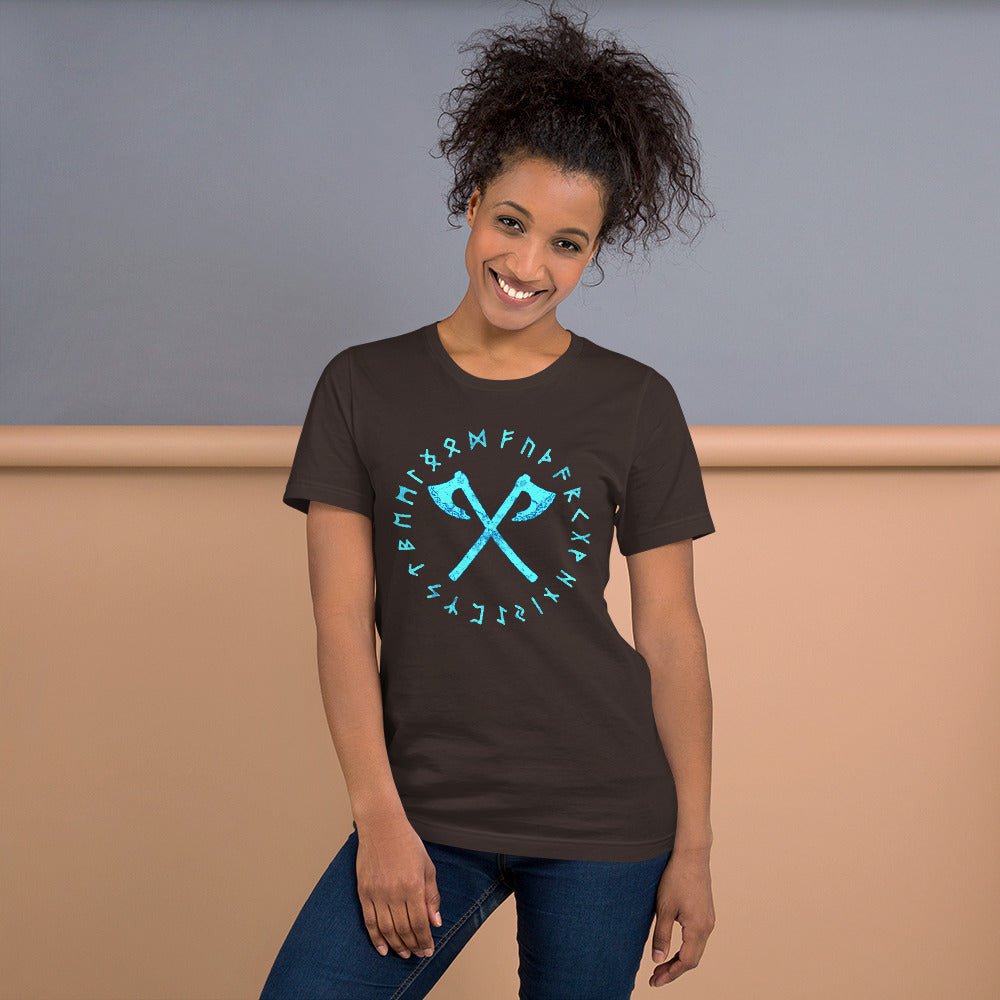 Viking Axes and Runes T-shirt