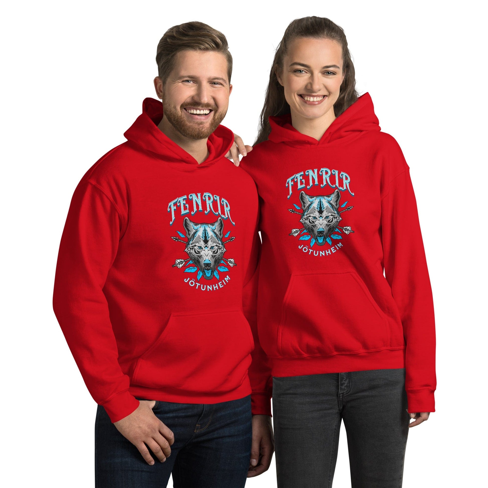 Viking Wolf Unisex Hoodie