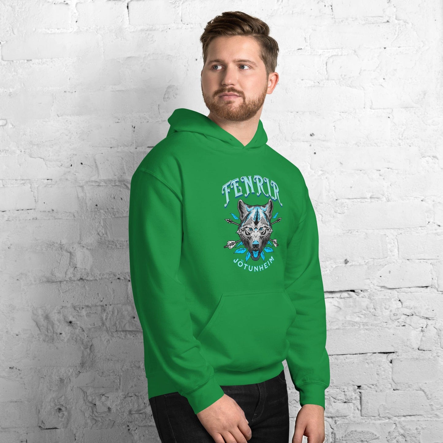 Viking Wolf Unisex Hoodie