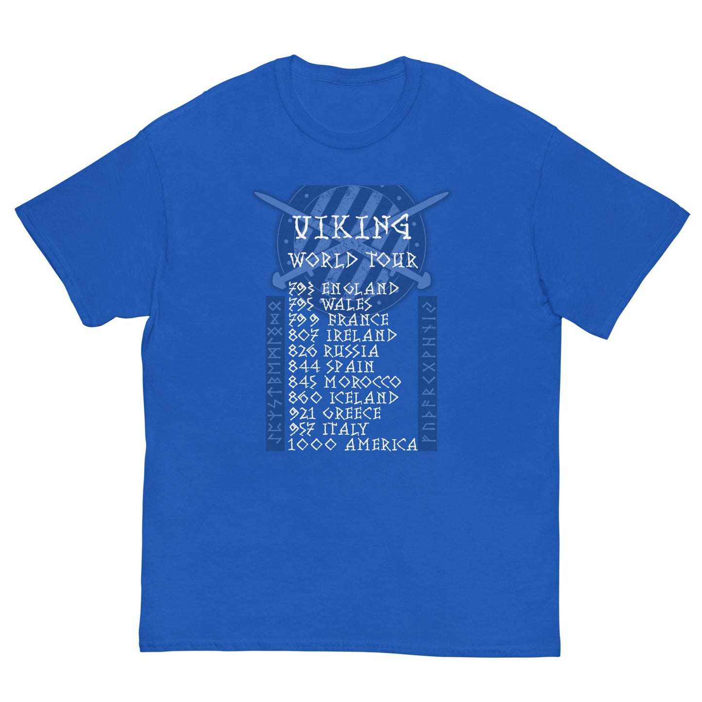 Viking World Tour T-shirt Royal / S