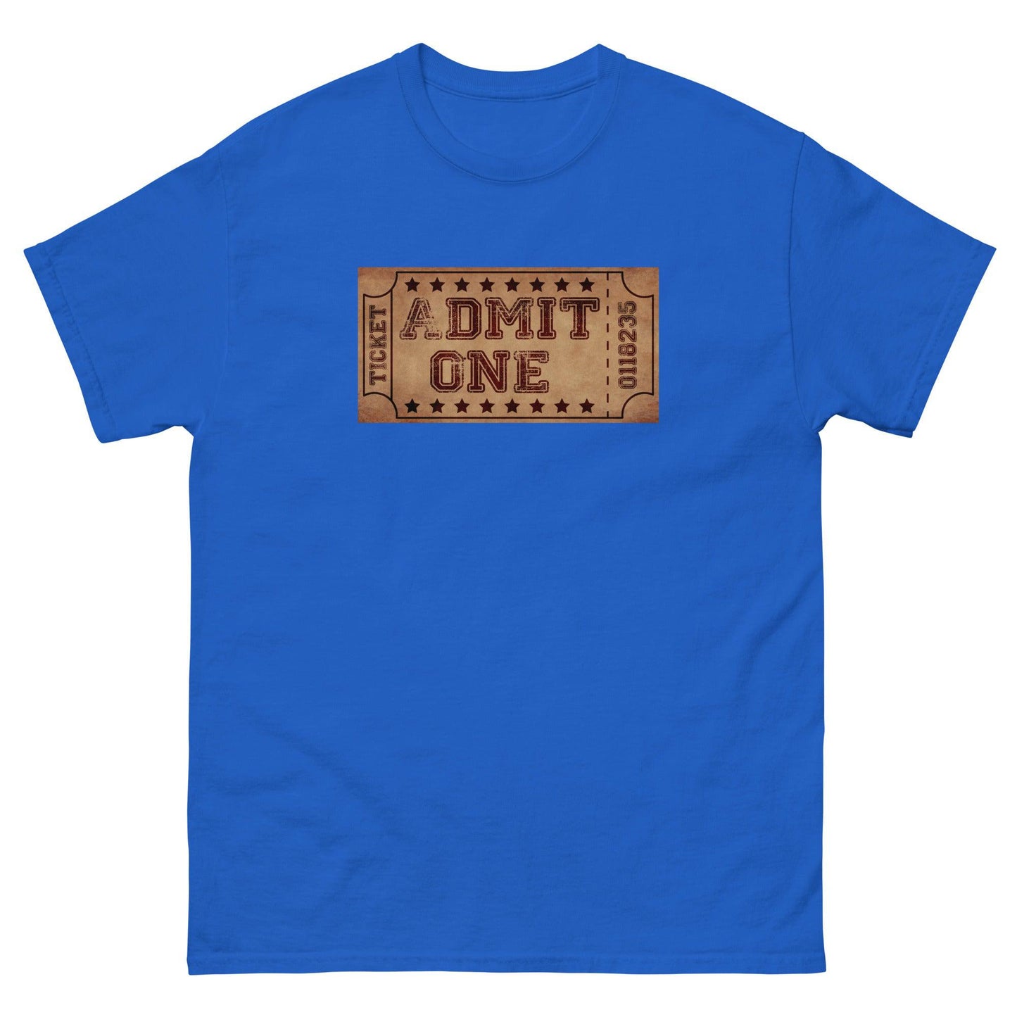 Scar Design Royal / S Vintage Cinema Ticket T-shirt