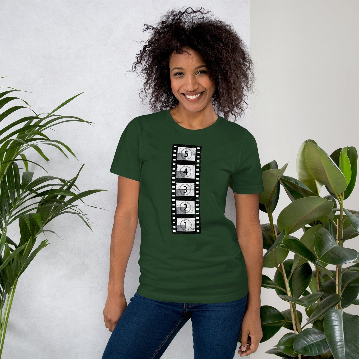 Vintage Film Reel T-shirt Forest / S
