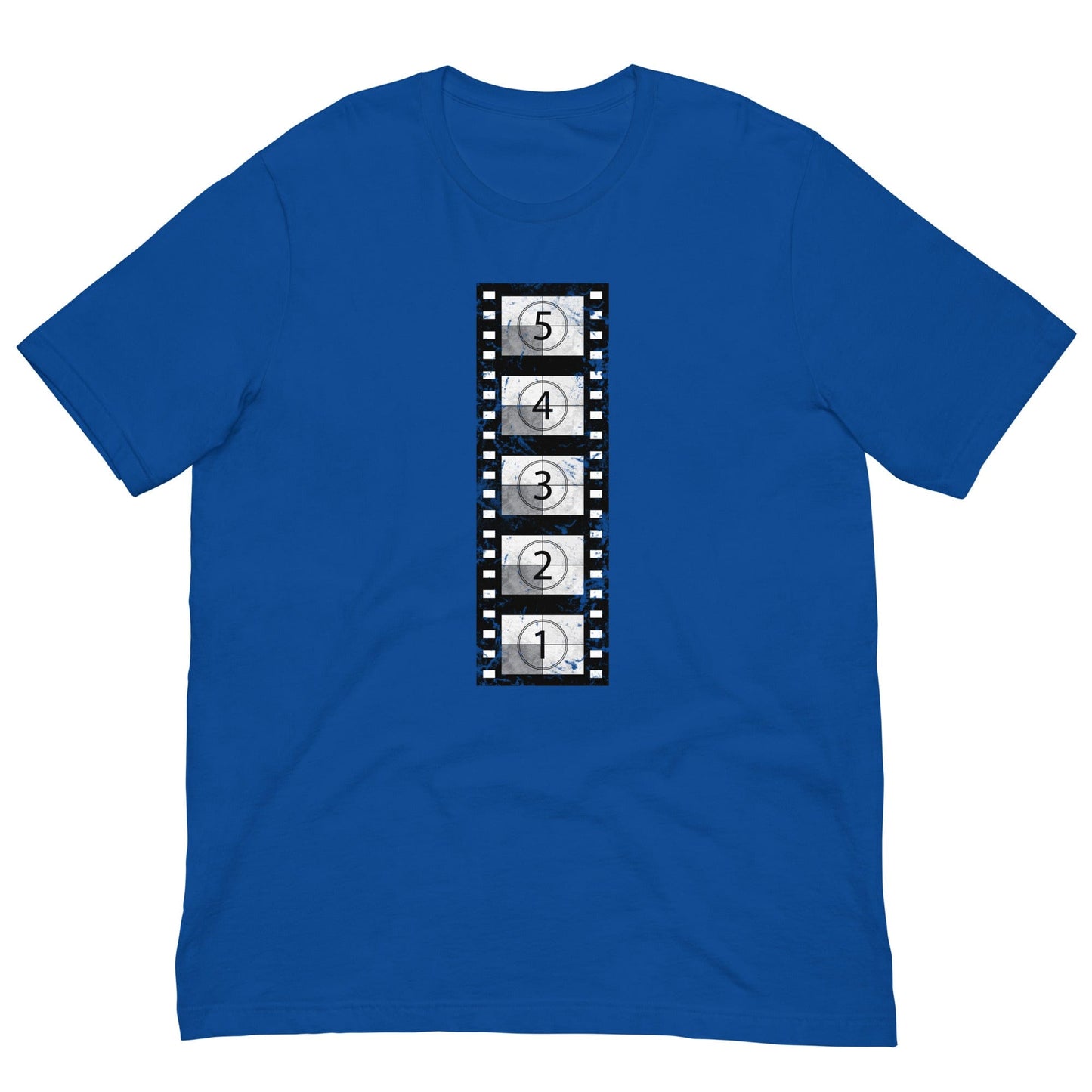 Vintage Film Reel  T-shirt True Royal / S