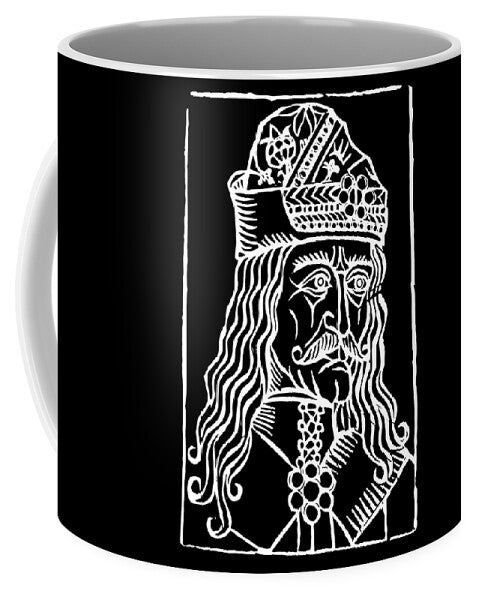 Vlad Tepes Dracula Woodcut - Mug