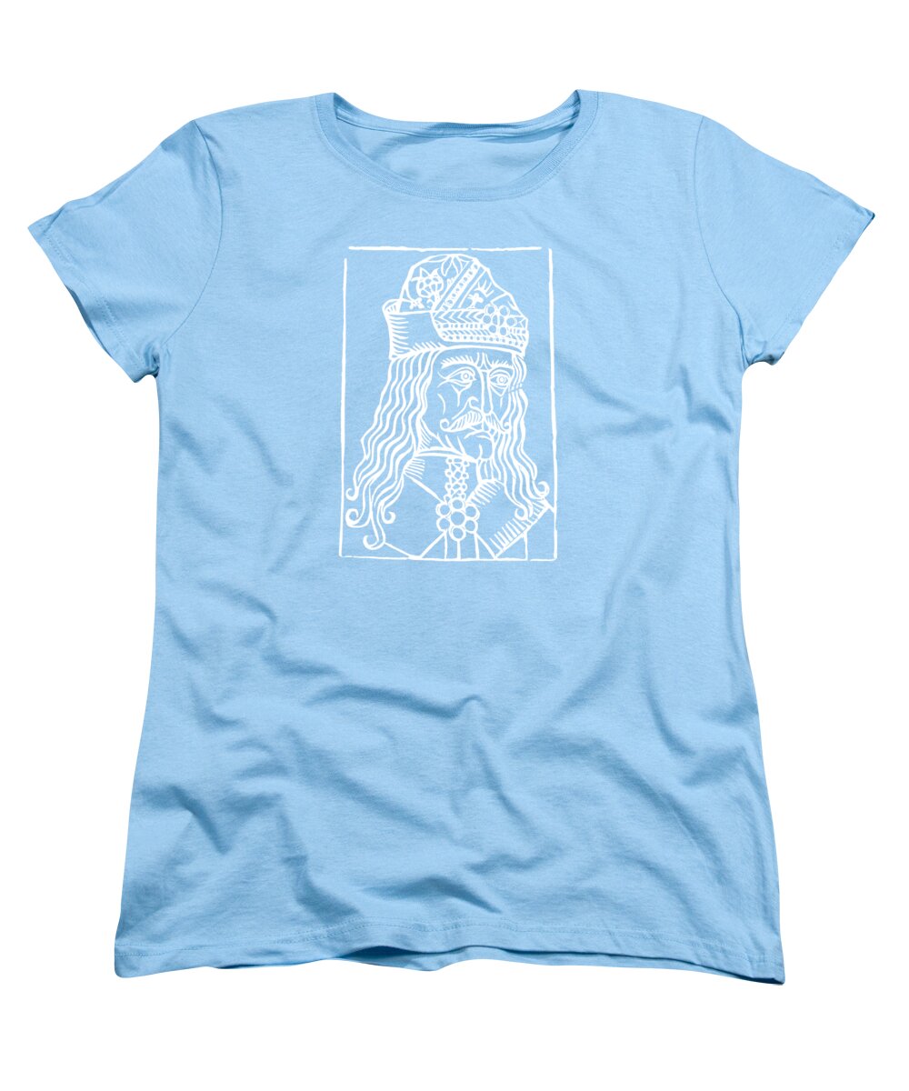 Vlad Tepes Dracula Woodcut - Women's T-Shirt (Standard Fit)