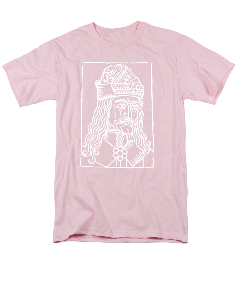 Vlad Tepes Dracula Woodcut - Men's T-Shirt (Regular Fit)