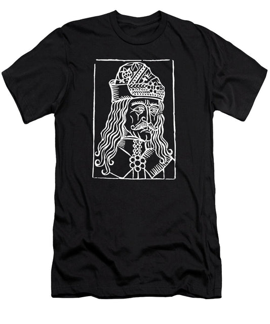 Vlad Tepes Dracula Woodcut - T-Shirt