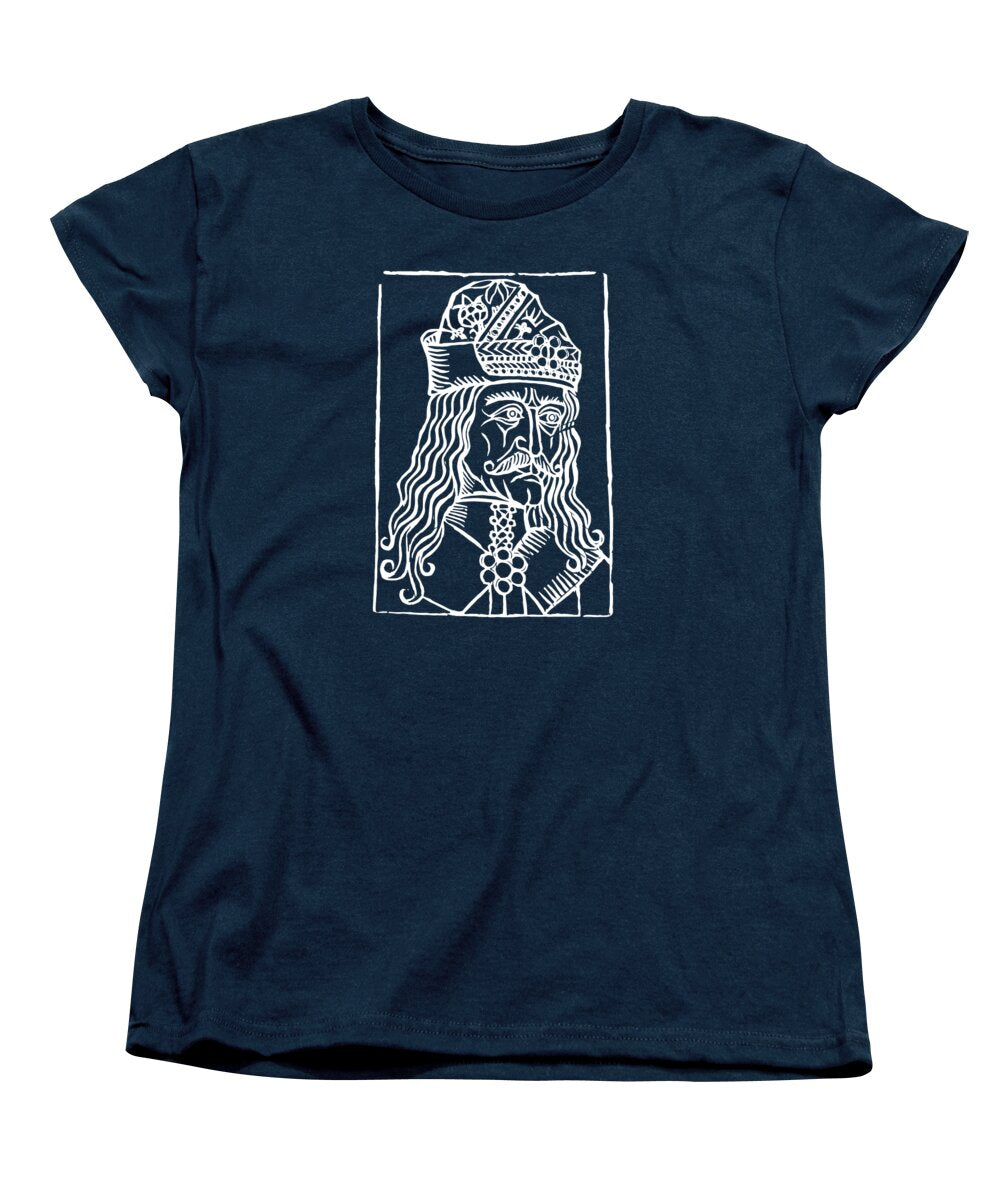 Vlad Tepes Dracula Woodcut - Women's T-Shirt (Standard Fit)