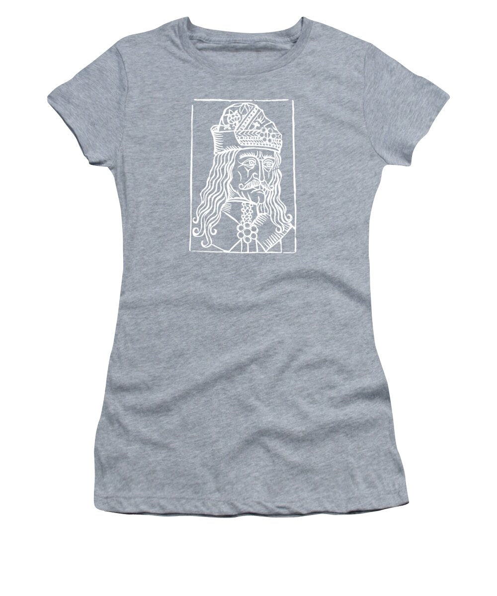 Vlad Tepes Dracula Woodcut - Women's T-Shirt