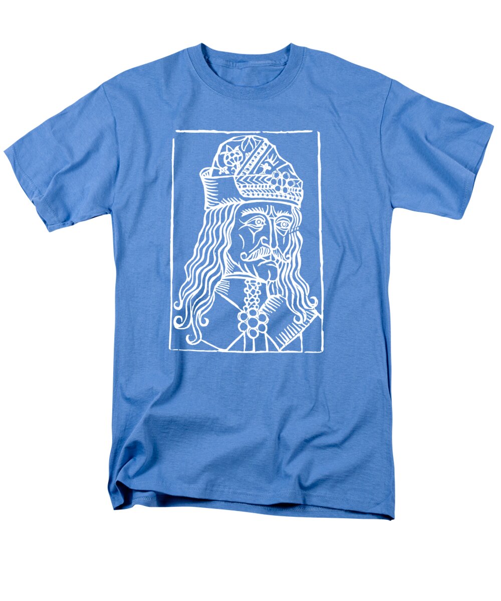 Vlad Tepes Dracula Woodcut - Men's T-Shirt (Regular Fit)
