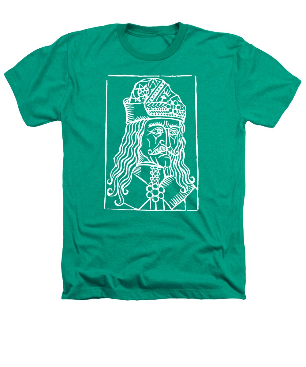 Vlad Tepes Dracula Woodcut - Heathers T-Shirt