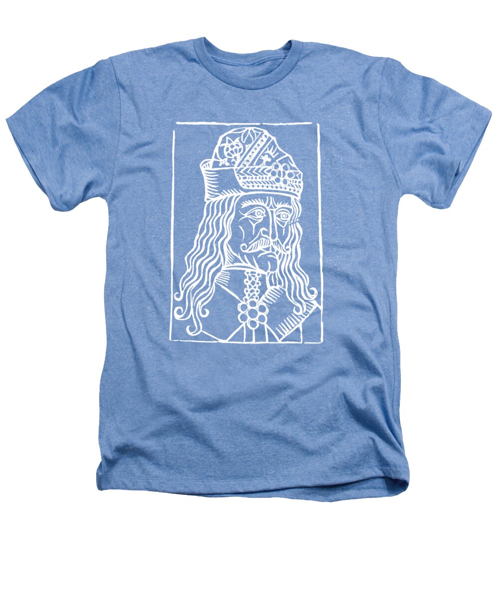 Vlad Tepes Dracula Woodcut - Heathers T-Shirt