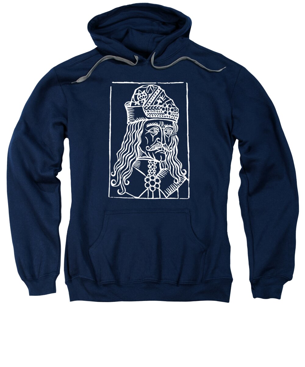 Vlad Tepes Dracula Woodcut - Sweatshirt