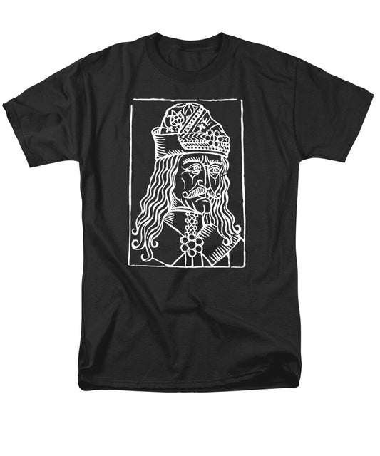 Vlad Tepes Dracula Woodcut - Men's T-Shirt  (Regular Fit)