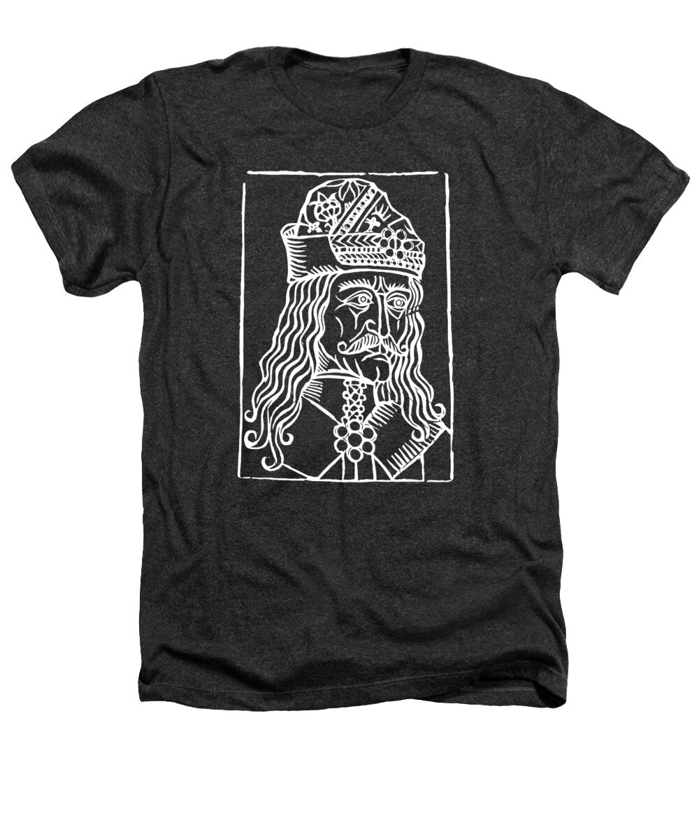 Vlad Tepes Dracula Woodcut - Heathers T-Shirt