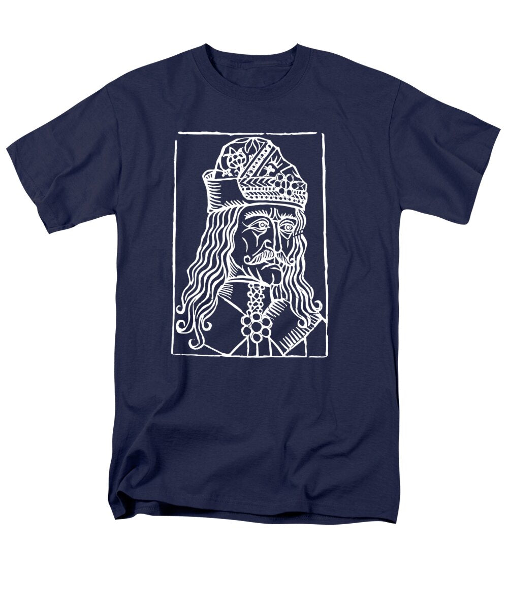 Vlad Tepes Dracula Woodcut - Men's T-Shirt (Regular Fit)