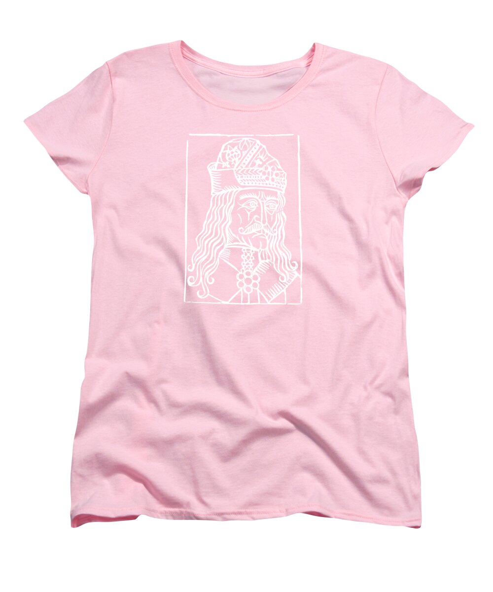 Vlad Tepes Dracula Woodcut - Women's T-Shirt (Standard Fit)