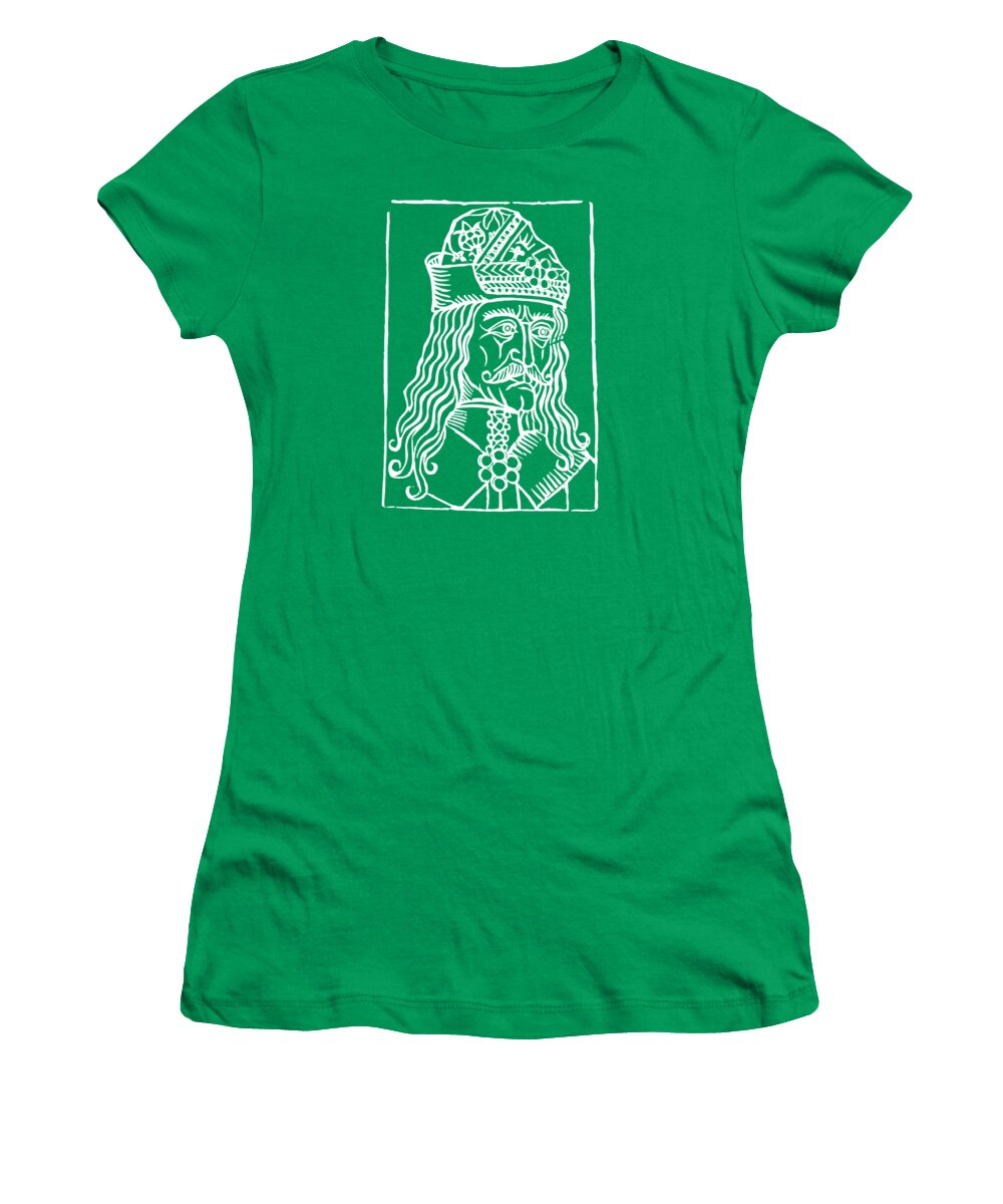 Vlad Tepes Dracula Woodcut - Women's T-Shirt