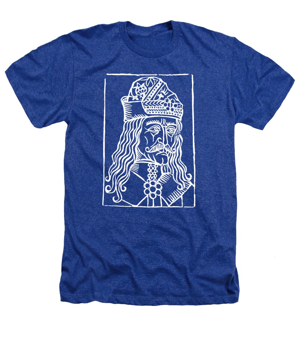 Vlad Tepes Dracula Woodcut - Heathers T-Shirt