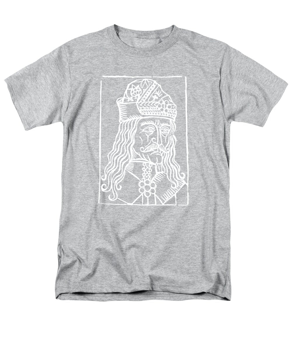 Vlad Tepes Dracula Woodcut - Men's T-Shirt (Regular Fit)