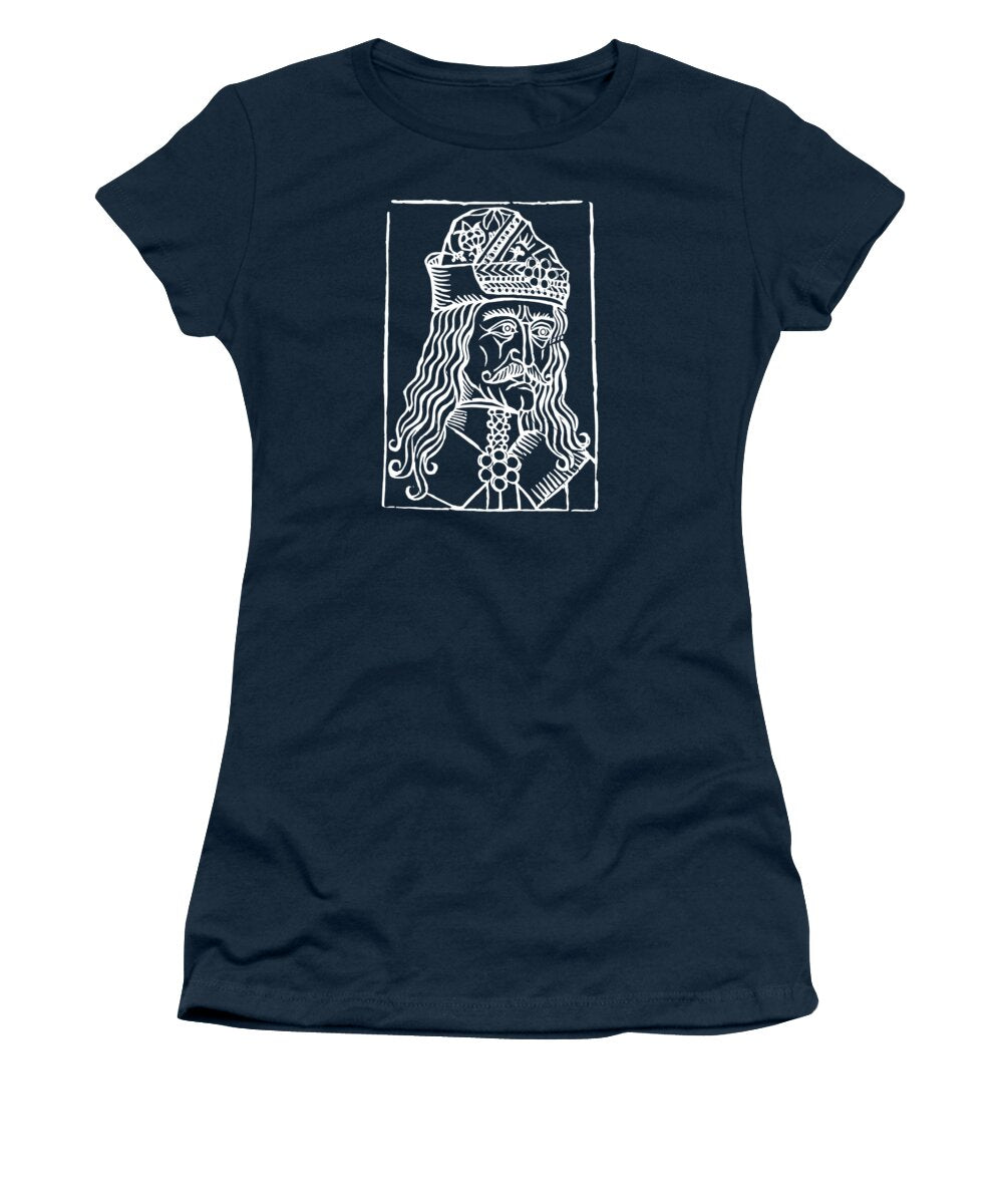 Vlad Tepes Dracula Woodcut - Women's T-Shirt