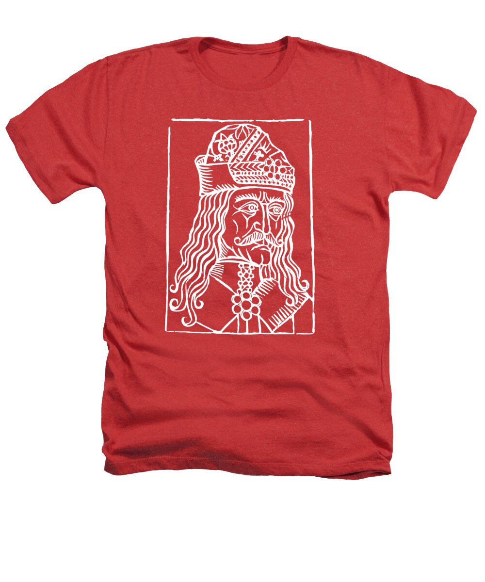 Vlad Tepes Dracula Woodcut - Heathers T-Shirt