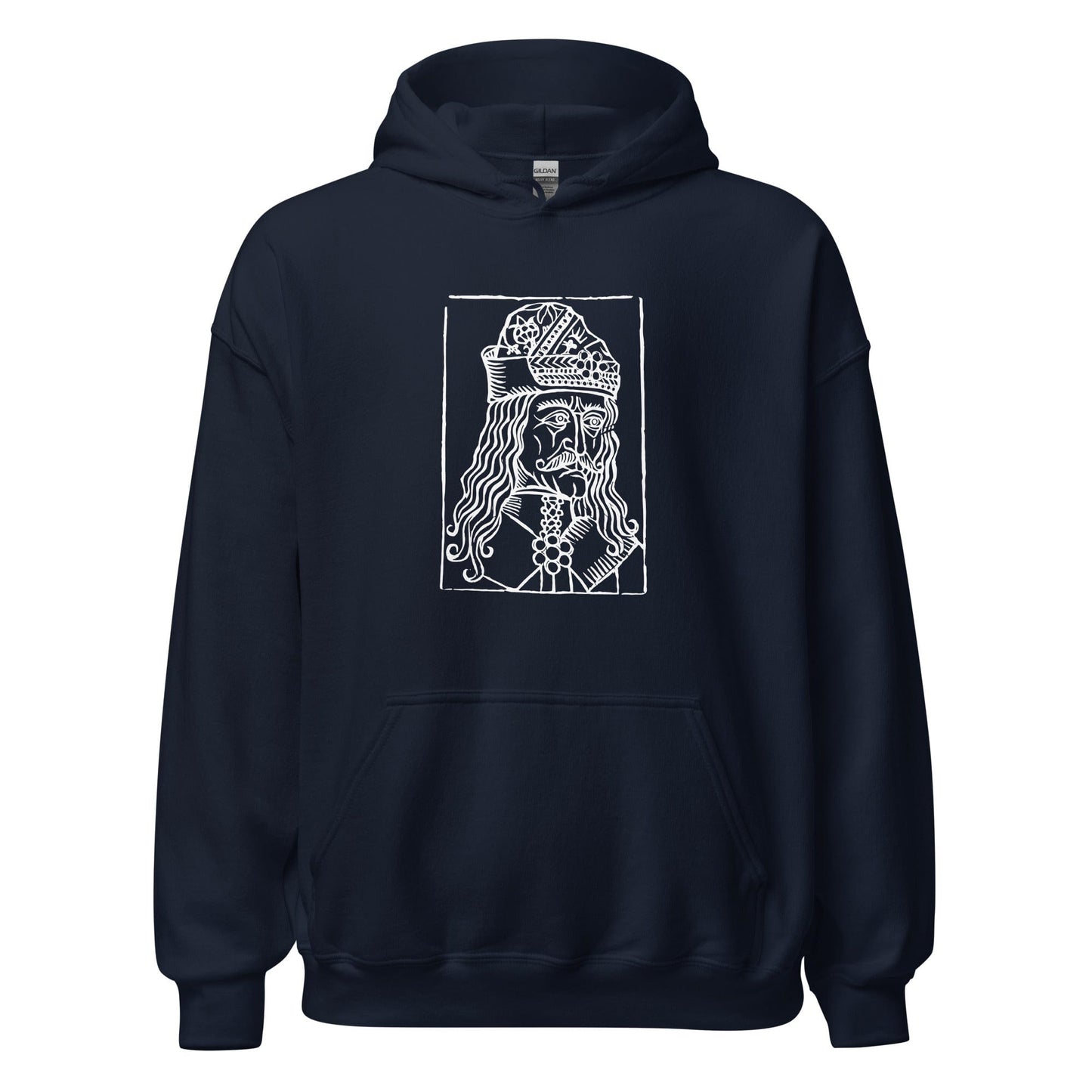 Vlad Tepes Unisex Hoodie Navy / S