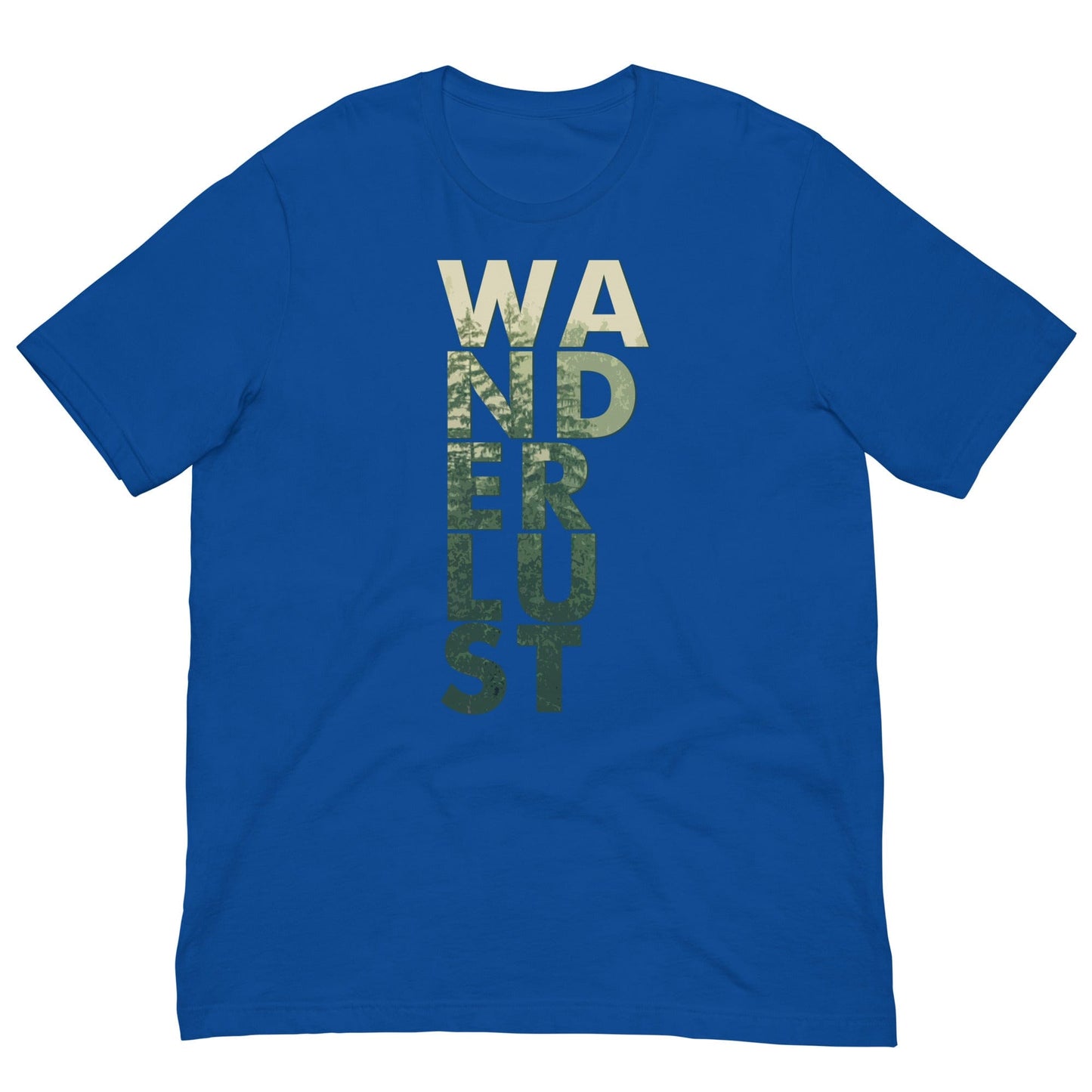 Wanderlust T-shirt True Royal / S