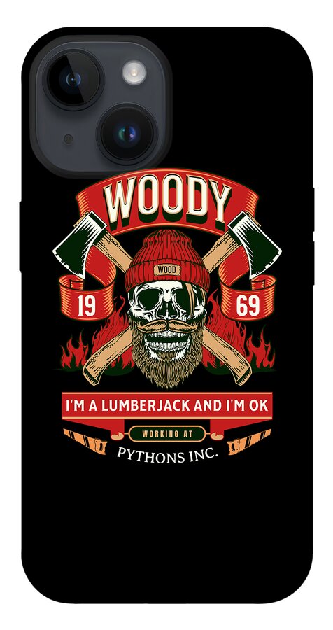 Woody the Lumberjack - Phone Case