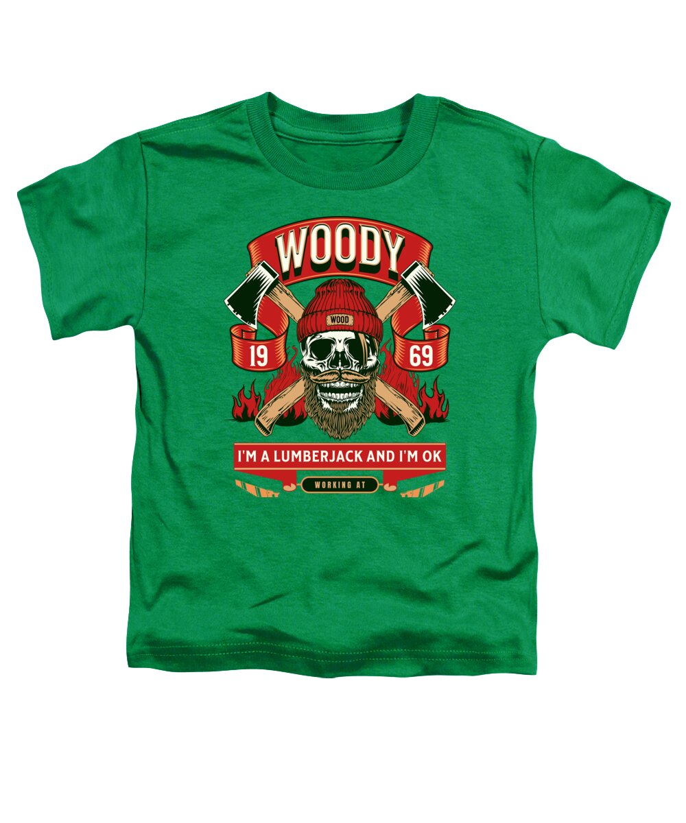 Woody the Lumberjack - Toddler T-Shirt