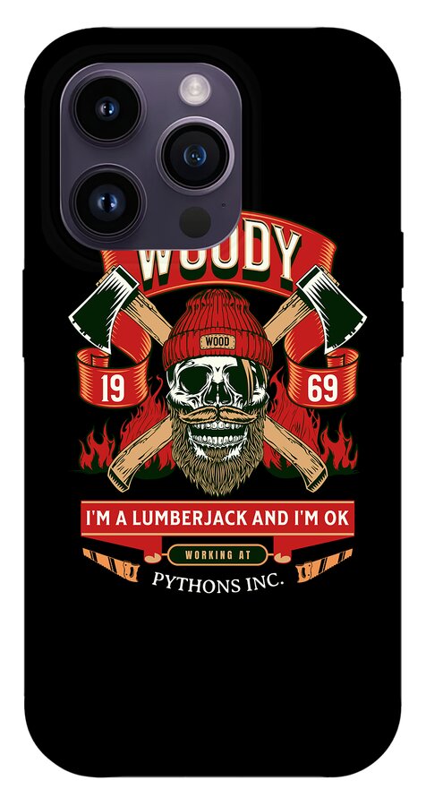 Woody the Lumberjack - Phone Case