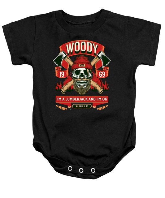 Woody the Lumberjack - Baby Onesie