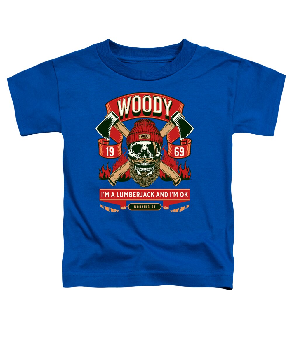 Woody the Lumberjack - Toddler T-Shirt