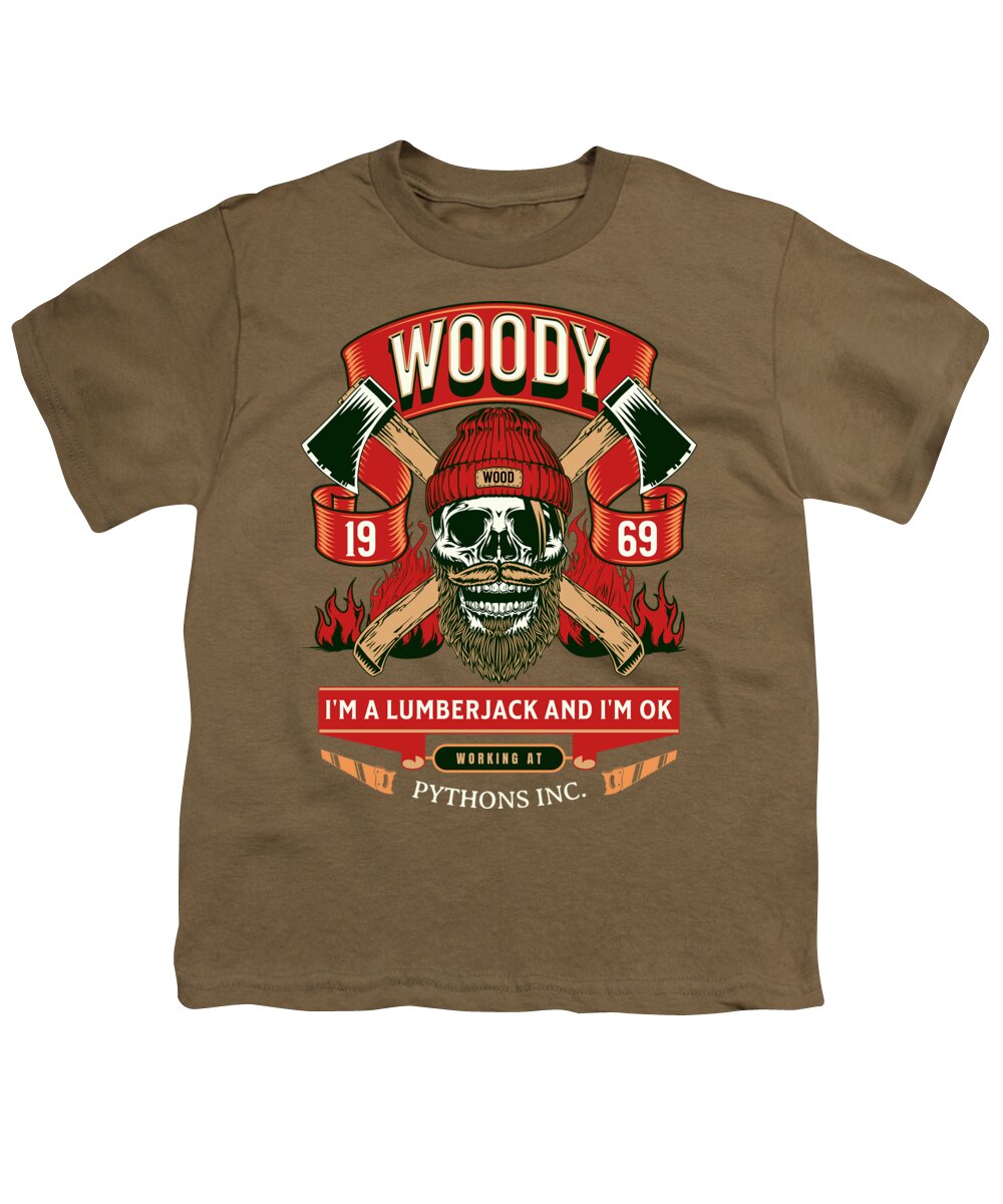 Woody the Lumberjack - Youth T-Shirt