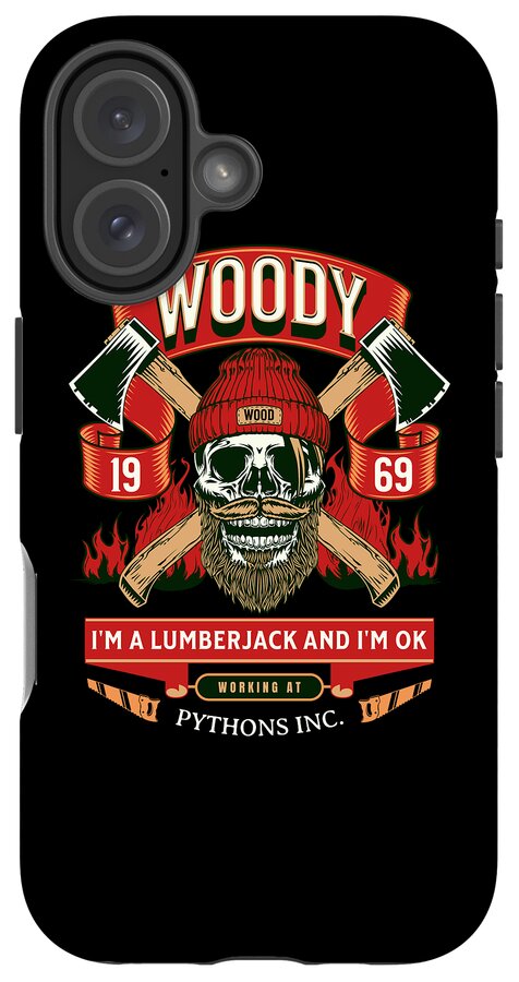 Woody the Lumberjack - Phone Case
