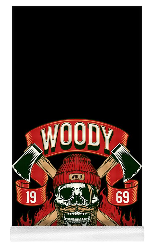 Woody the Lumberjack - Yoga Mat