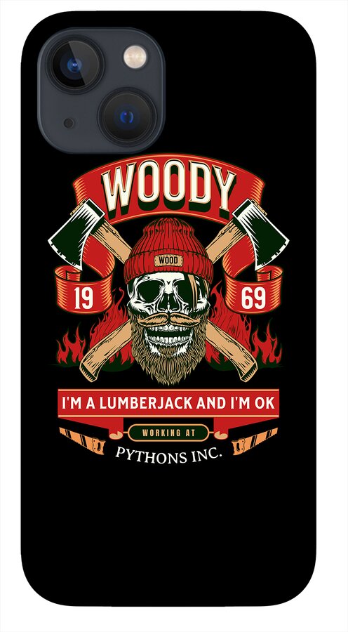 Woody the Lumberjack - Phone Case