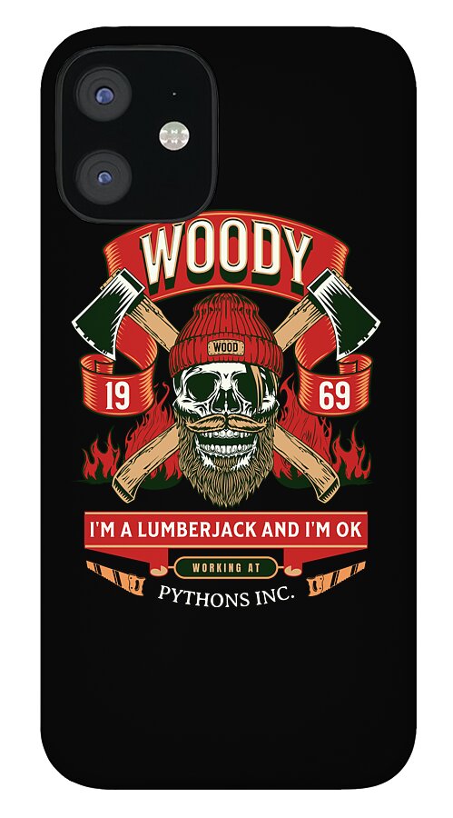 Woody the Lumberjack - Phone Case