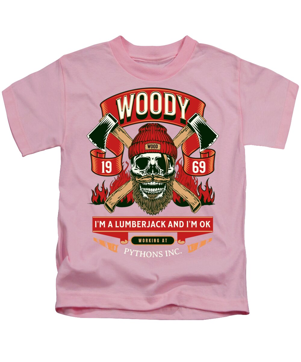 Woody the Lumberjack - Kids T-Shirt