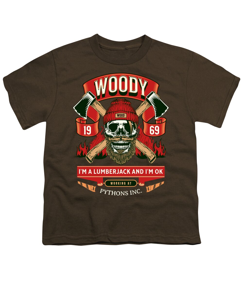 Woody the Lumberjack - Youth T-Shirt