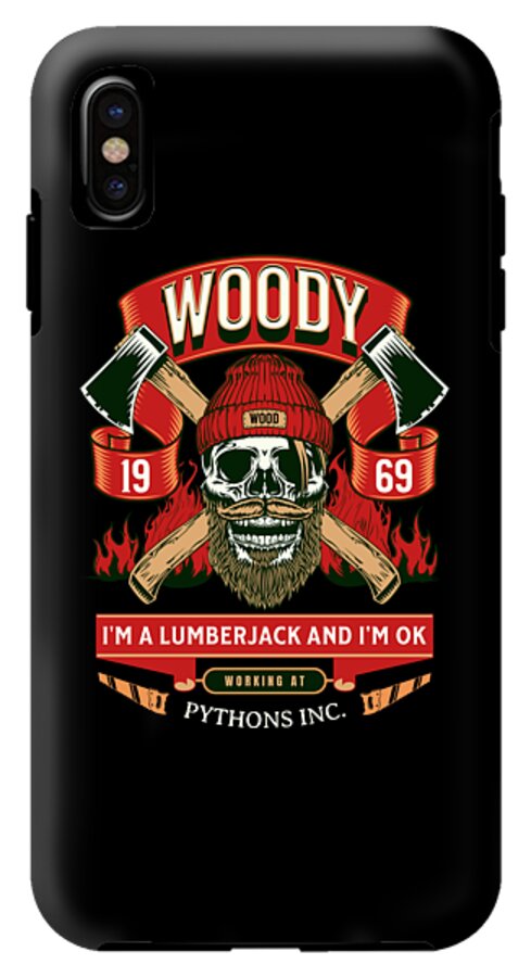 Woody the Lumberjack - Phone Case