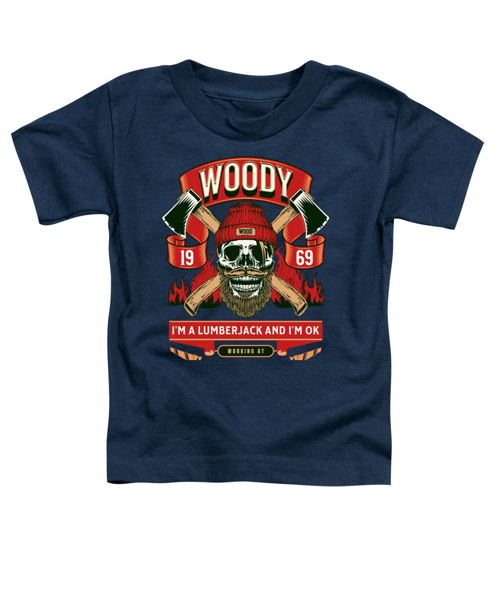 Woody the Lumberjack - Toddler T-Shirt