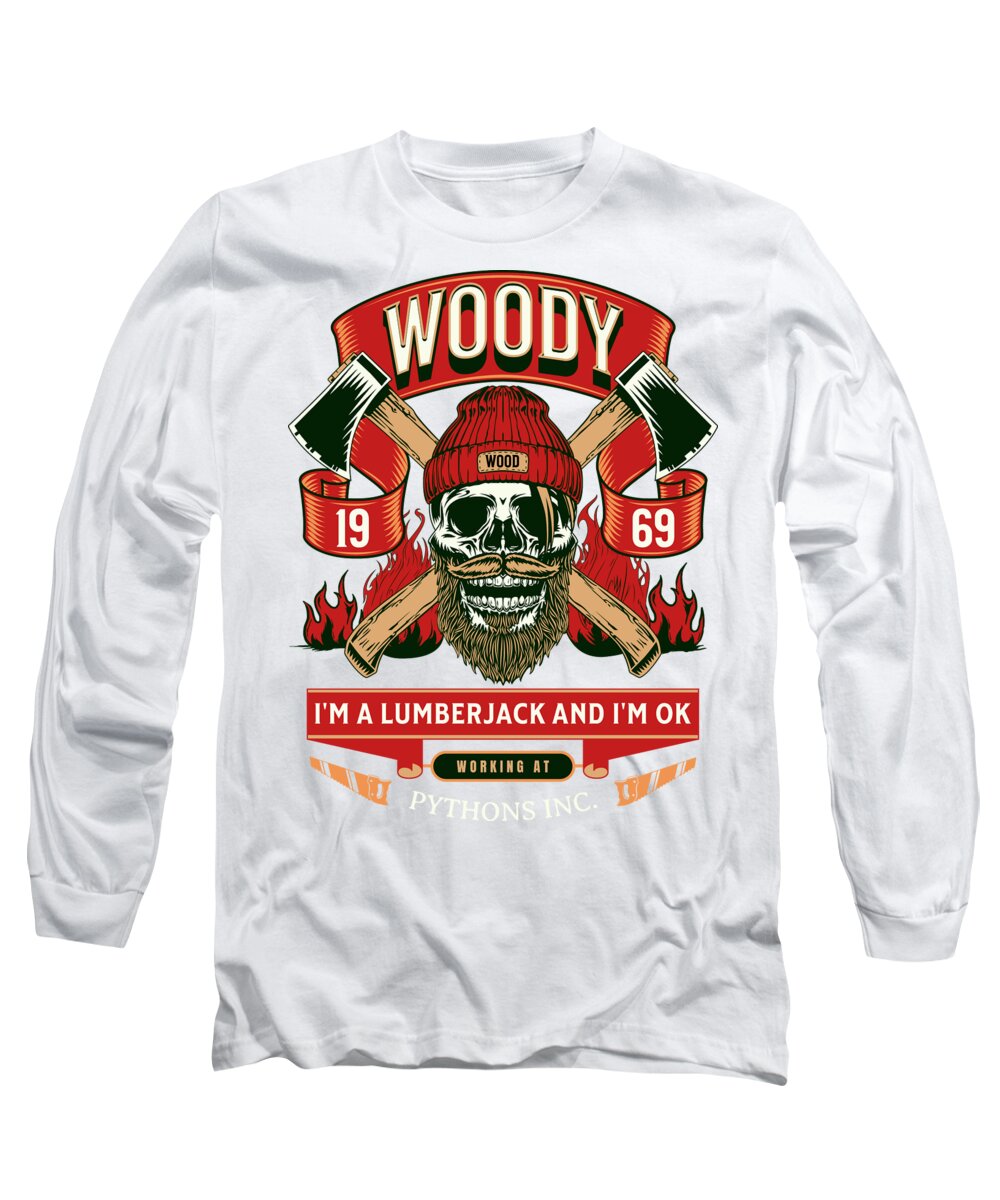 Woody the Lumberjack - Long Sleeve T-Shirt