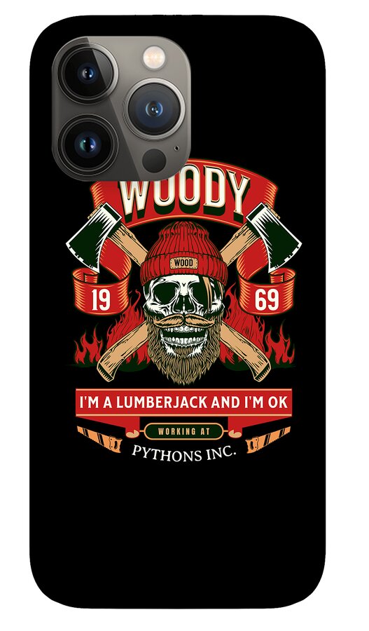 Woody the Lumberjack - Phone Case
