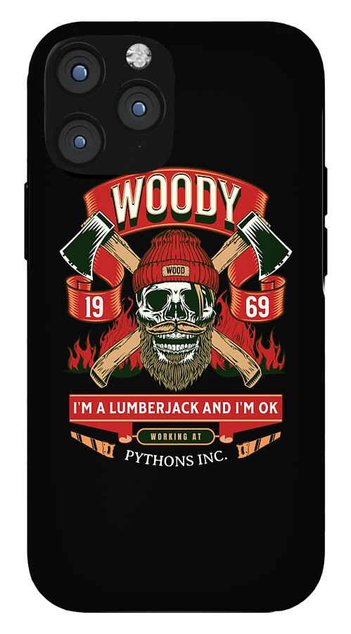 Woody the Lumberjack - Phone Case