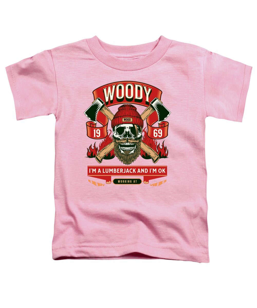 Woody the Lumberjack - Toddler T-Shirt
