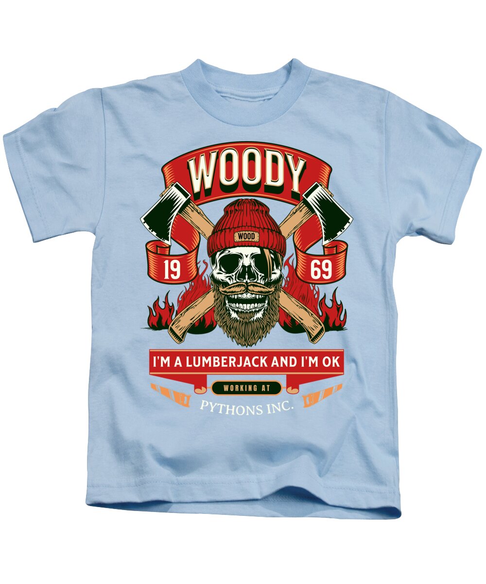 Woody the Lumberjack - Kids T-Shirt